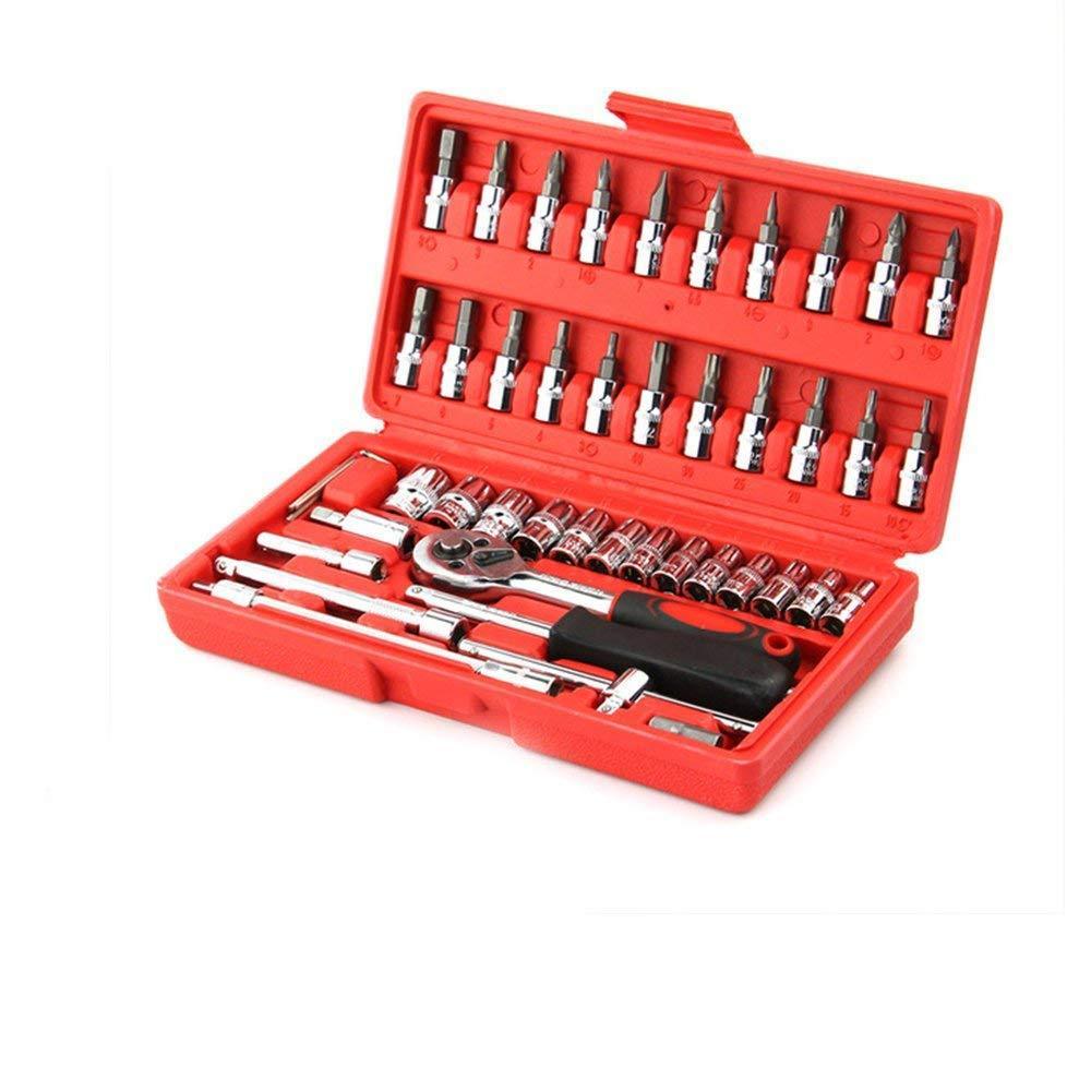 46pc-14-inch-tool-kit-and-socket-wrench-set-diy-repair-tool-kit-standard-socket-set-pack-of-46-socket-set