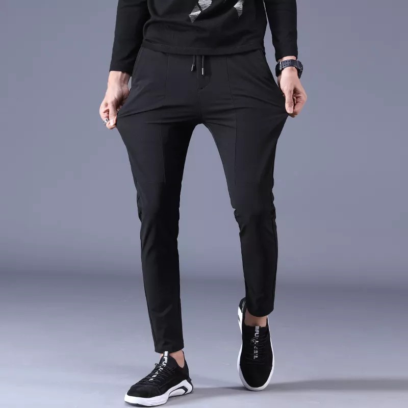 nylon-elasticity-men-leisure-trousers