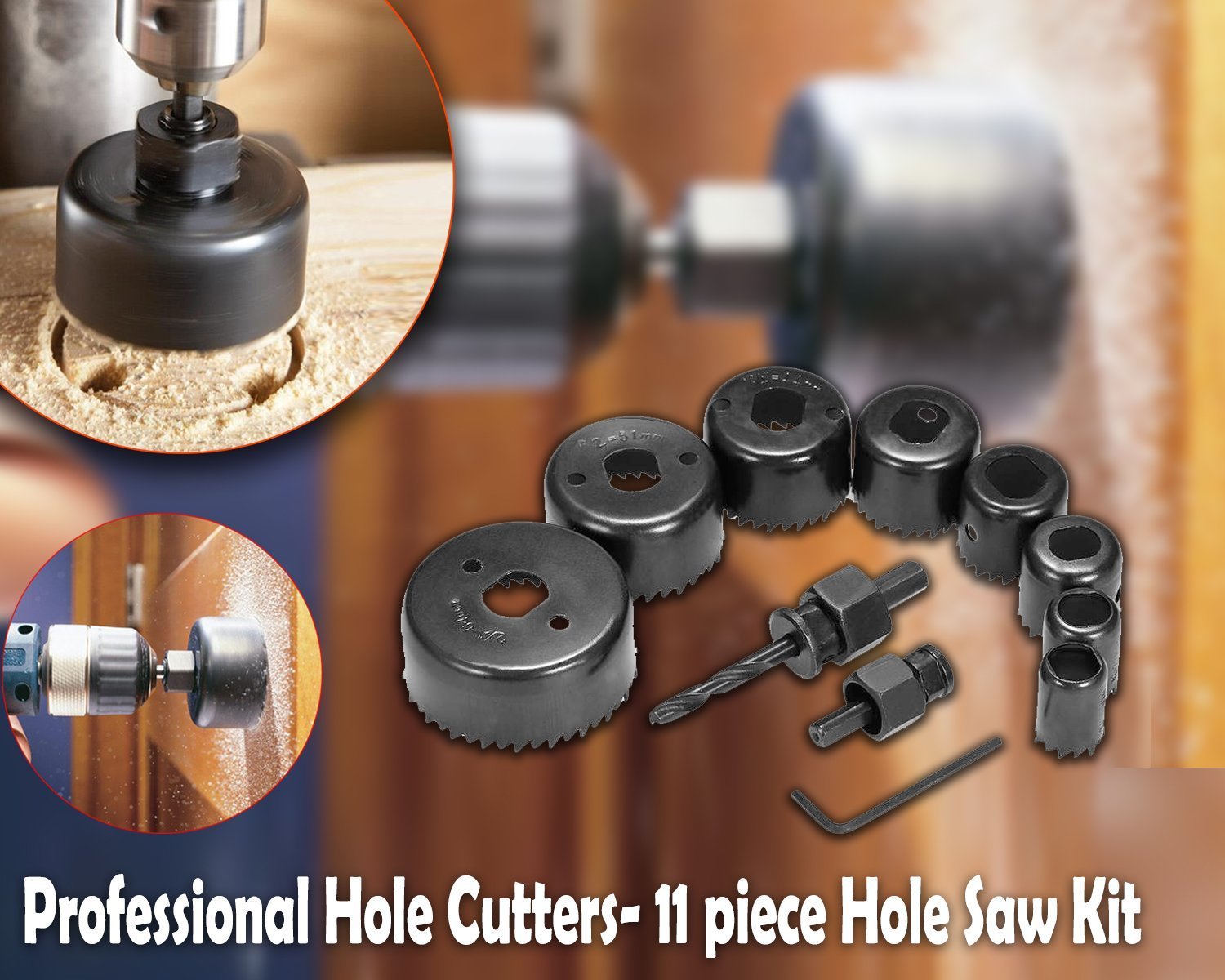 wood-hole-saw-cutting-set-11-pcs-19-64mm-multicolour