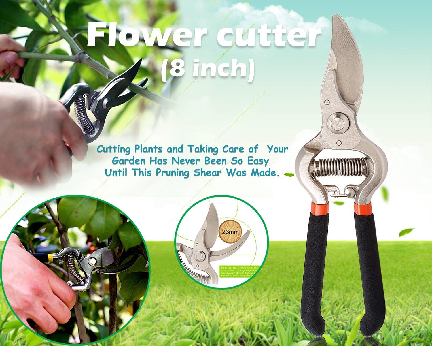 garden-shears-pruners-scissor-8-inch