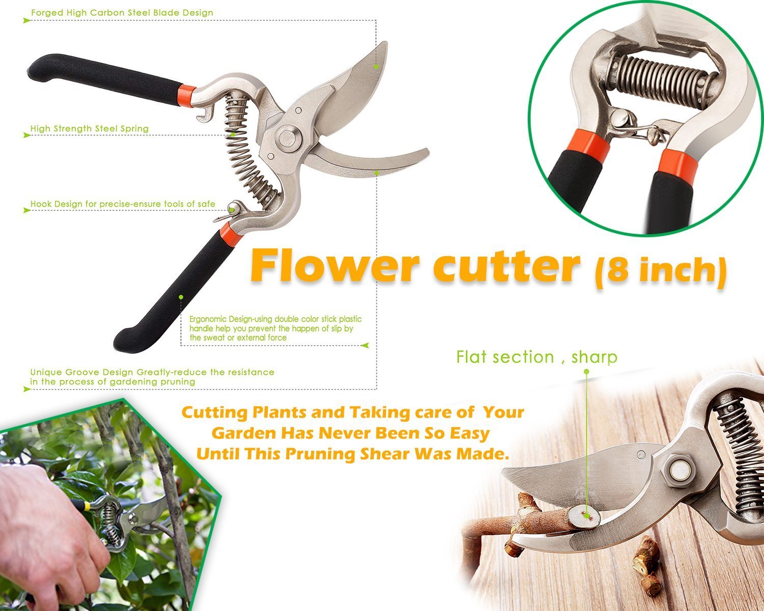 garden-shears-pruners-scissor-8-inch