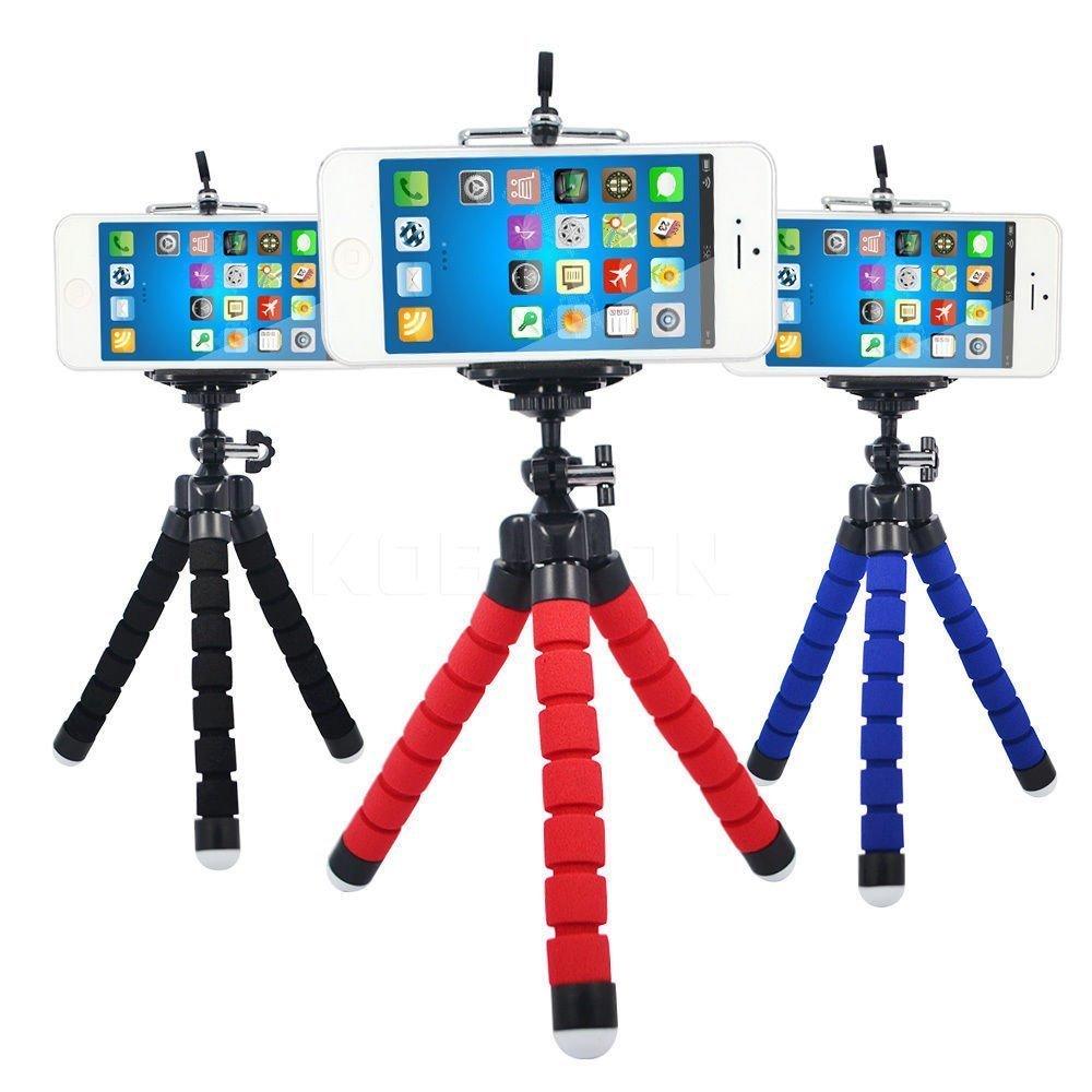 flexible-foldable-octopus-mini-tripod-stand-for-mobile-camera-dslr-smartphone-action-cameras-kai-212-twist-it-bend-it-tilt-it-with-universal-mobile-holder-tripod-tripod-kit-multiclour-supports-up-to-35