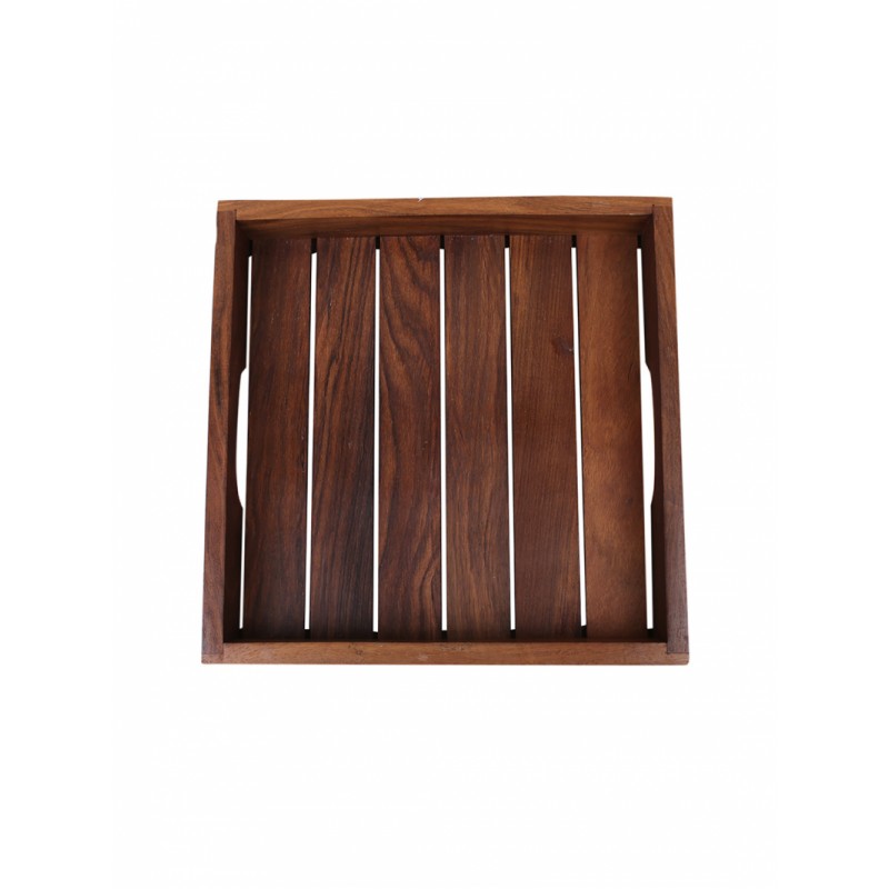 brown-set-of-2-printed-sheesham-wood-tray