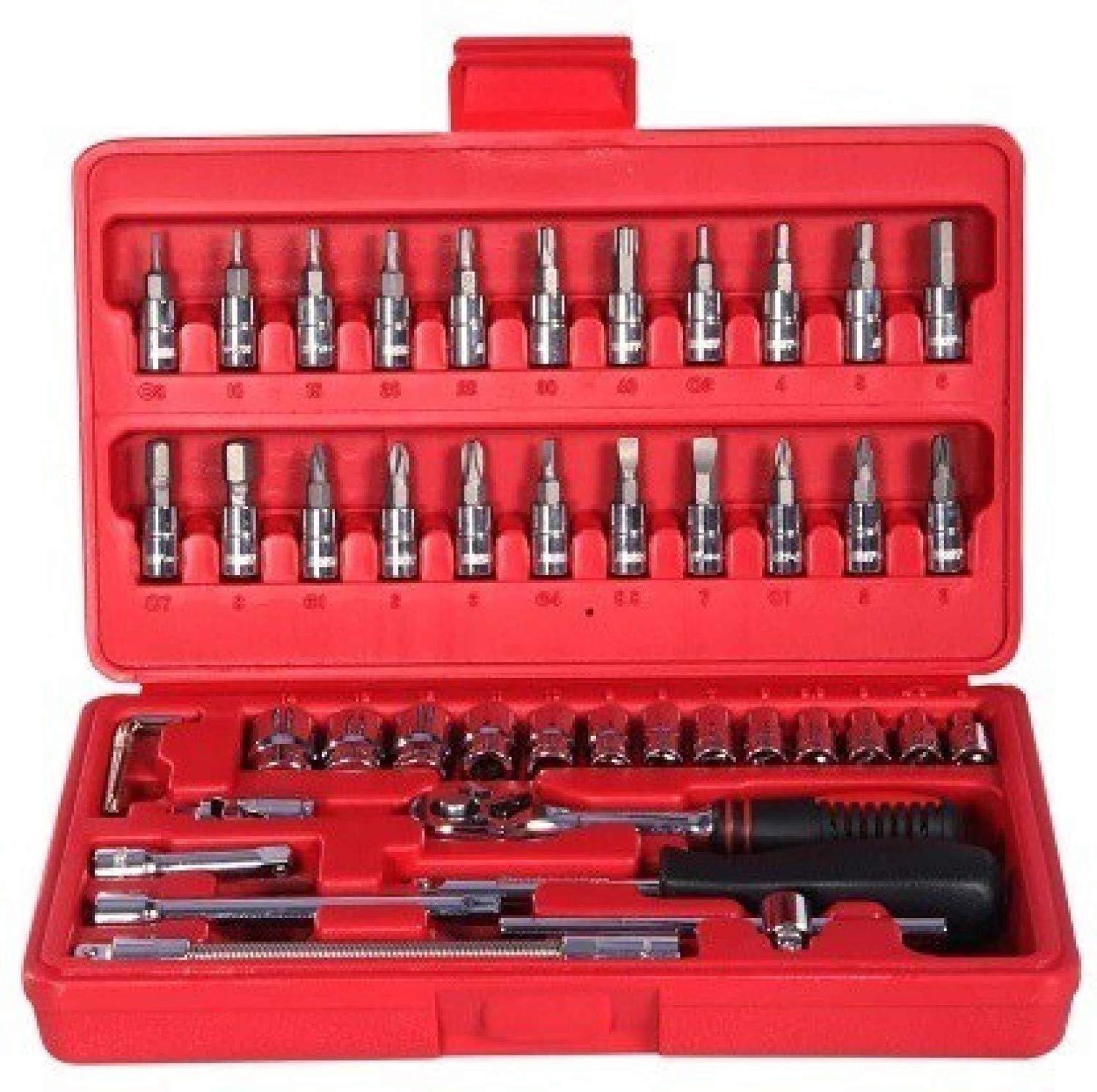 46pc-14-inch-tool-kit-and-socket-wrench-set-diy-repair-tool-kit-standard-socket-set-pack-of-46-socket-set