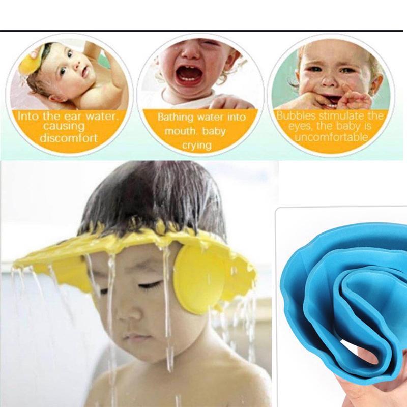 adjustable-safe-soft-bathing-baby-shower-cap-wash-hair-for-children-baby-eye-ear-protector-adjustable-leaves-shape-bathing-showershamoo-cap-hat-baby-shower-caps