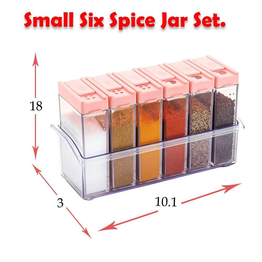 6-in-1-masala-box-spice-rack-seasoning-pcs-with-stand-new-beautiful-design-durable-premium-quality-piece-set-setspice-jar-kitchen-condiment-acrylic-storage-pc-set-for-dining-table-all-kind-of-spicesseasoningspowders-spice-set-6-piece-spice-set-plastic