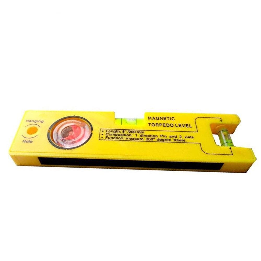 8-inch-magnetic-torpedo-level-with-1-direction-pin-2-vials-and-360-degree-view