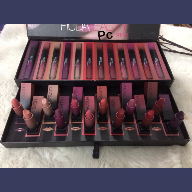 huda-beauty-12-liquid-matte-with-12-bullet-lipstick-set-of-24-multicolour