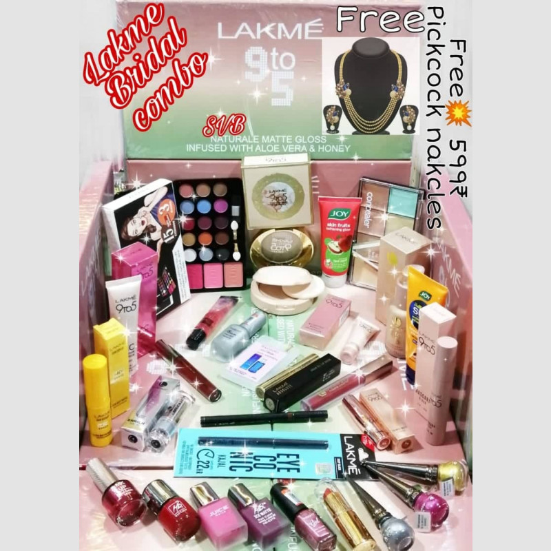 lakme-bridal-combo-makeup-set-of-28-with-free-pickcock-nakcles