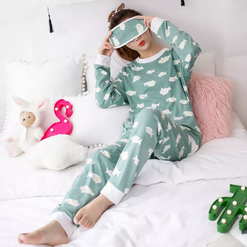 fashion-popular-ms-pajamasset-age-give-away-eye-mask-