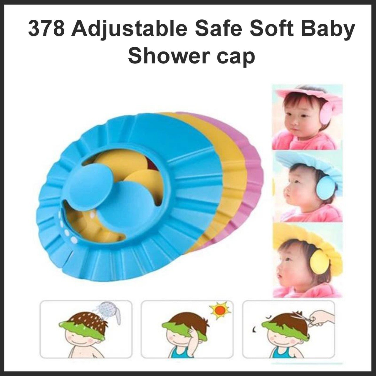 adjustable-safe-soft-bathing-baby-shower-cap-wash-hair-for-children-baby-eye-ear-protector-adjustable-leaves-shape-bathing-showershamoo-cap-hat-baby-shower-caps