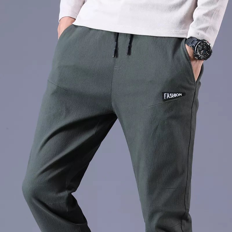 cotton-elasticity-men-leisure-trousers