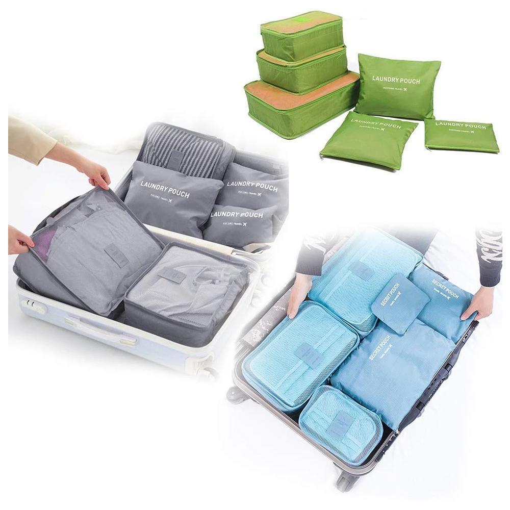 Zip-lock Travel Bags Set 12pcs Travel Storage Bags For Clothes