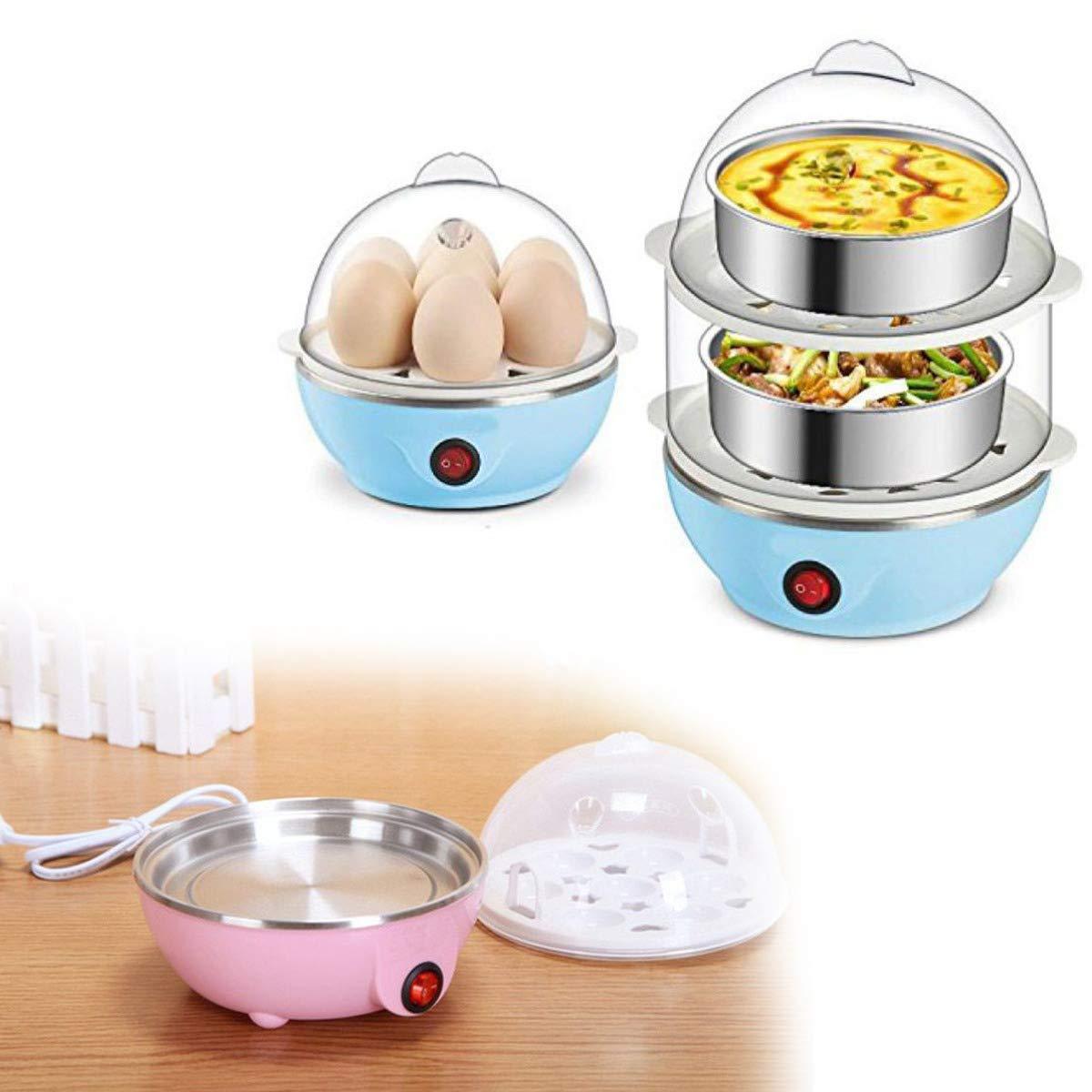 multi-function-electric-2-layer-egg-boiler-cooker-and-steamer-cp-2213-egg-cooker-multicolor-14-eggs