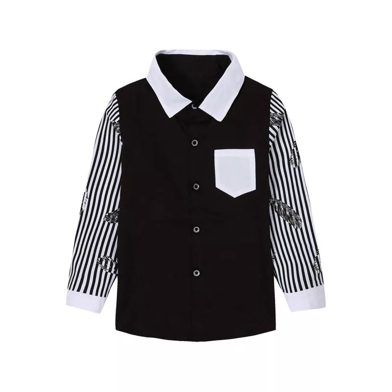 boystripesleeveshirt