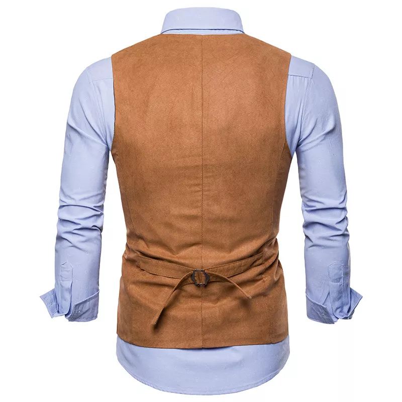 chamois-velvetsingle-row-buckle-men-businesssuit-vest