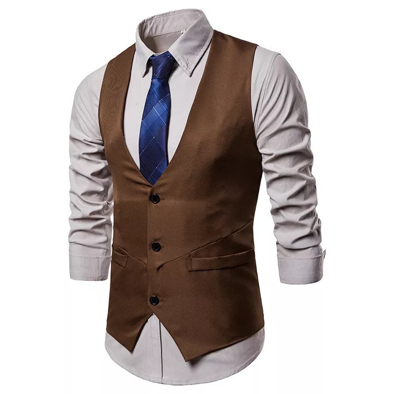 the-personality-v-collar-businesssuit-vest-male
