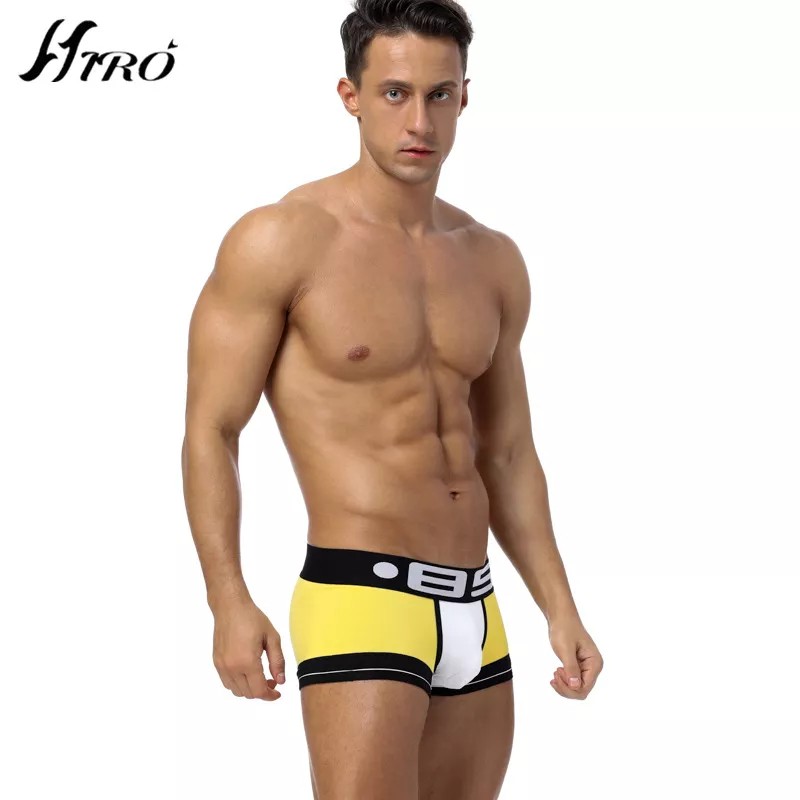 brand-hiro-comfortablesolid-boy-boxersshorts-breathableslip-cotton-cueca-gay-mansexy-underwear-men