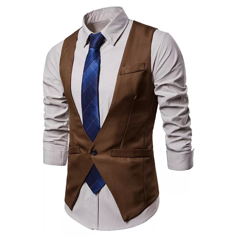 fashion-malesuit-vestsingle-row-one-grain-buckle-men