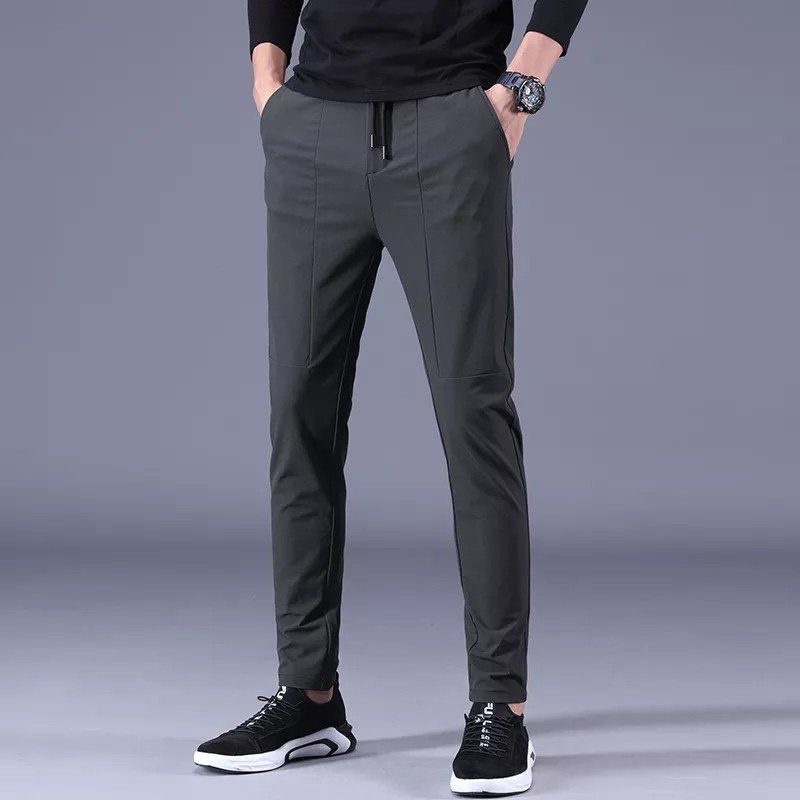nylon-elasticity-men-leisure-trousers